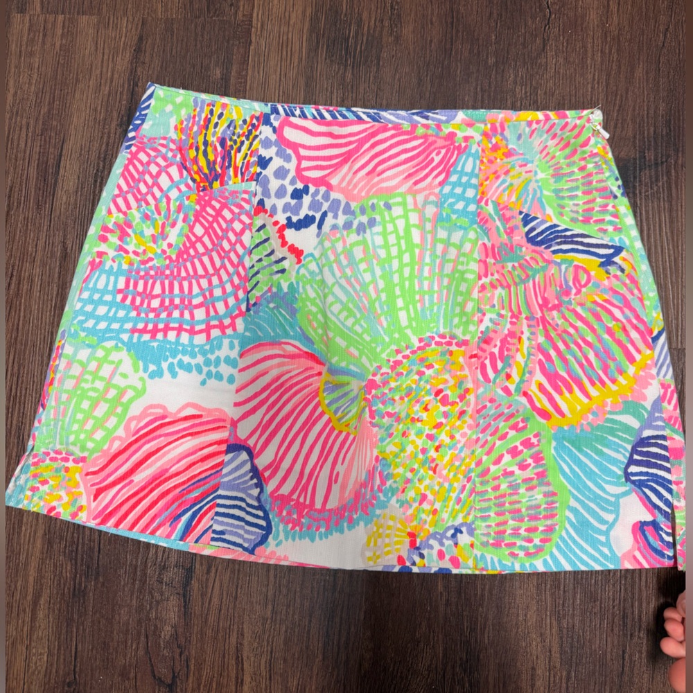 Lilly Pulitzer Vibrant Multicolor Mini Skirt